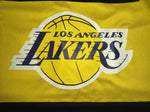 NBA LA Lakers Jersey LeBron James #23 Basketball Trikot Gr. L Schwarz Gelb TOP