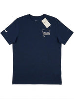 Nike Hertha BSC Berlin T-Shirt Herren Gr. M, Navy-Blau Fan-Shirt, Neu & Etikett