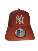 New Era New York Yankees Cap – Casual Classic – Orange/Lachs – Verstellbar