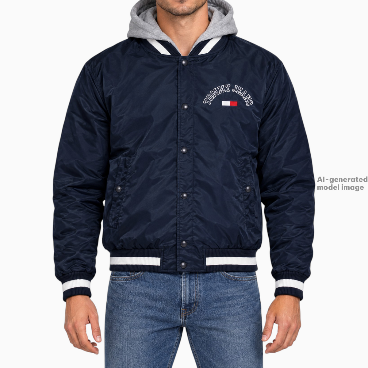 Tommy Hilfiger - Sweater / Bomber Jacket - Men (L)