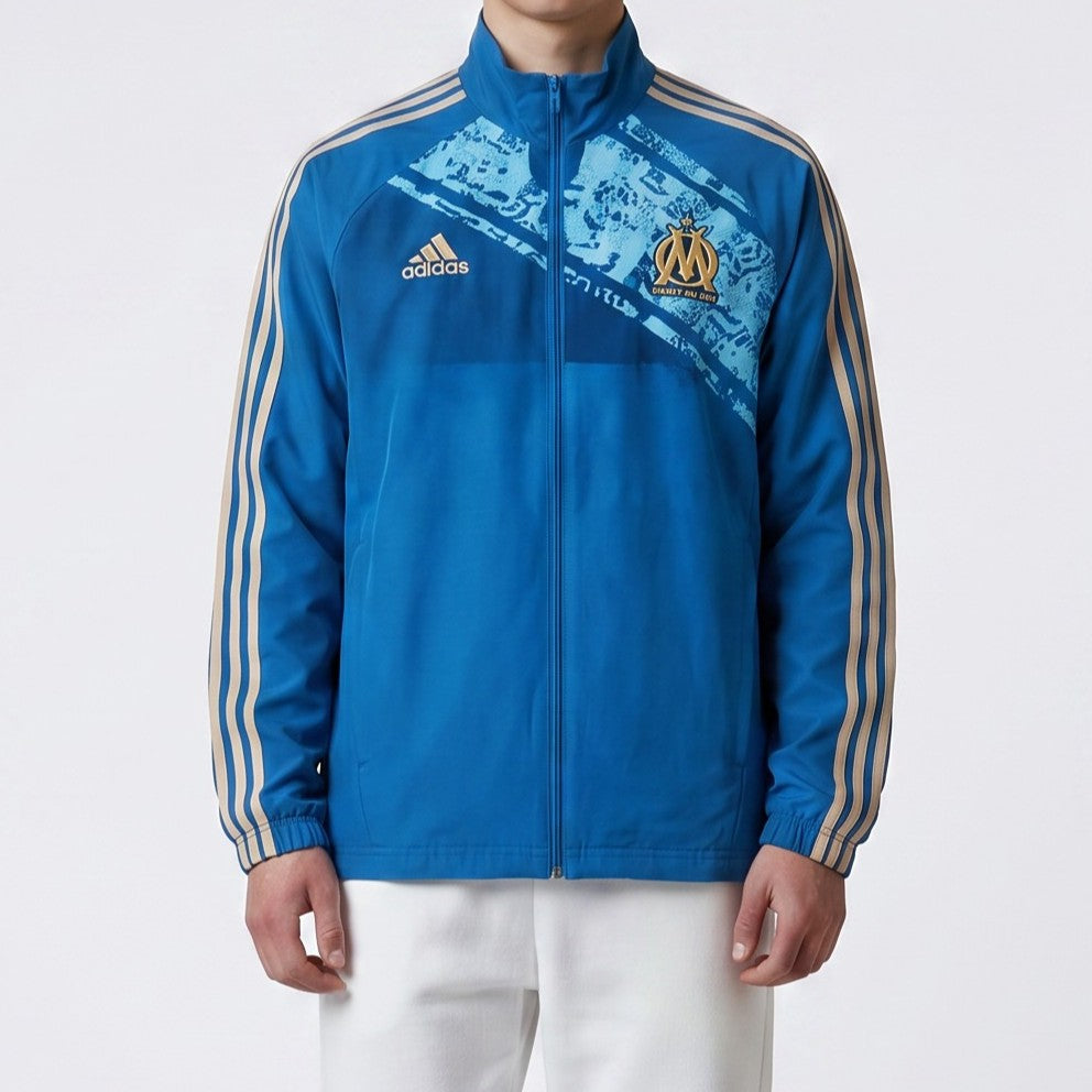 Adidas - Olympique Marseille, Track Jacket - Men (M)