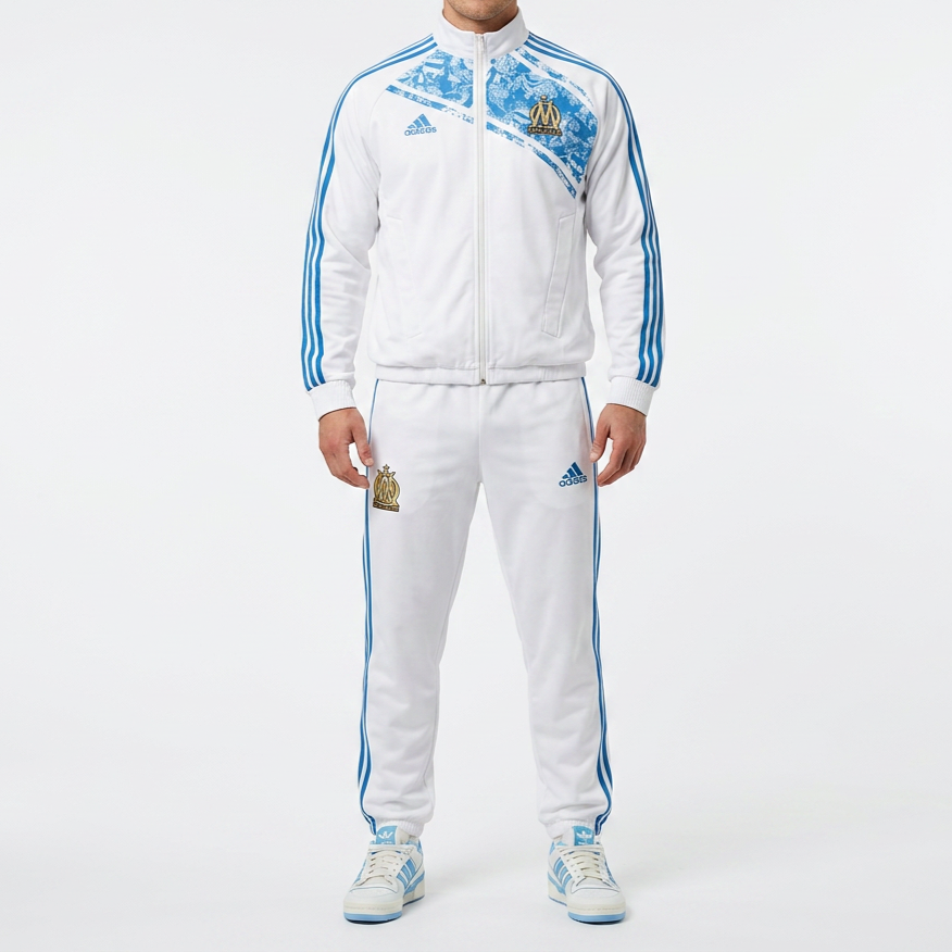Adidas - Olympique Marseille, Tracksuit - Men (S)
