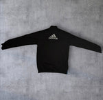 Adidas Vintage 90s Tracksuit / Trainingsanzug – Schwarz/Blau, Gr. M