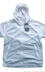 Nike Windrunner Herren Jacke - Weiß, Babyblau, M